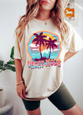 Vacay Mode Shirt: Retro Palm Tree Vacation Tee