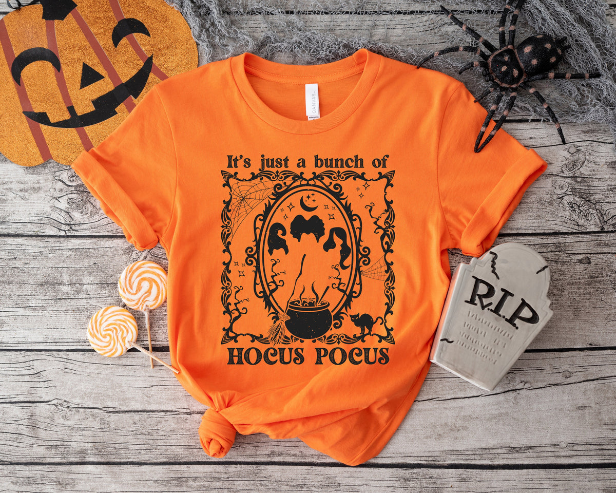Hocus Pocus T-Shirt: Spooky Season Halloween Party Tee