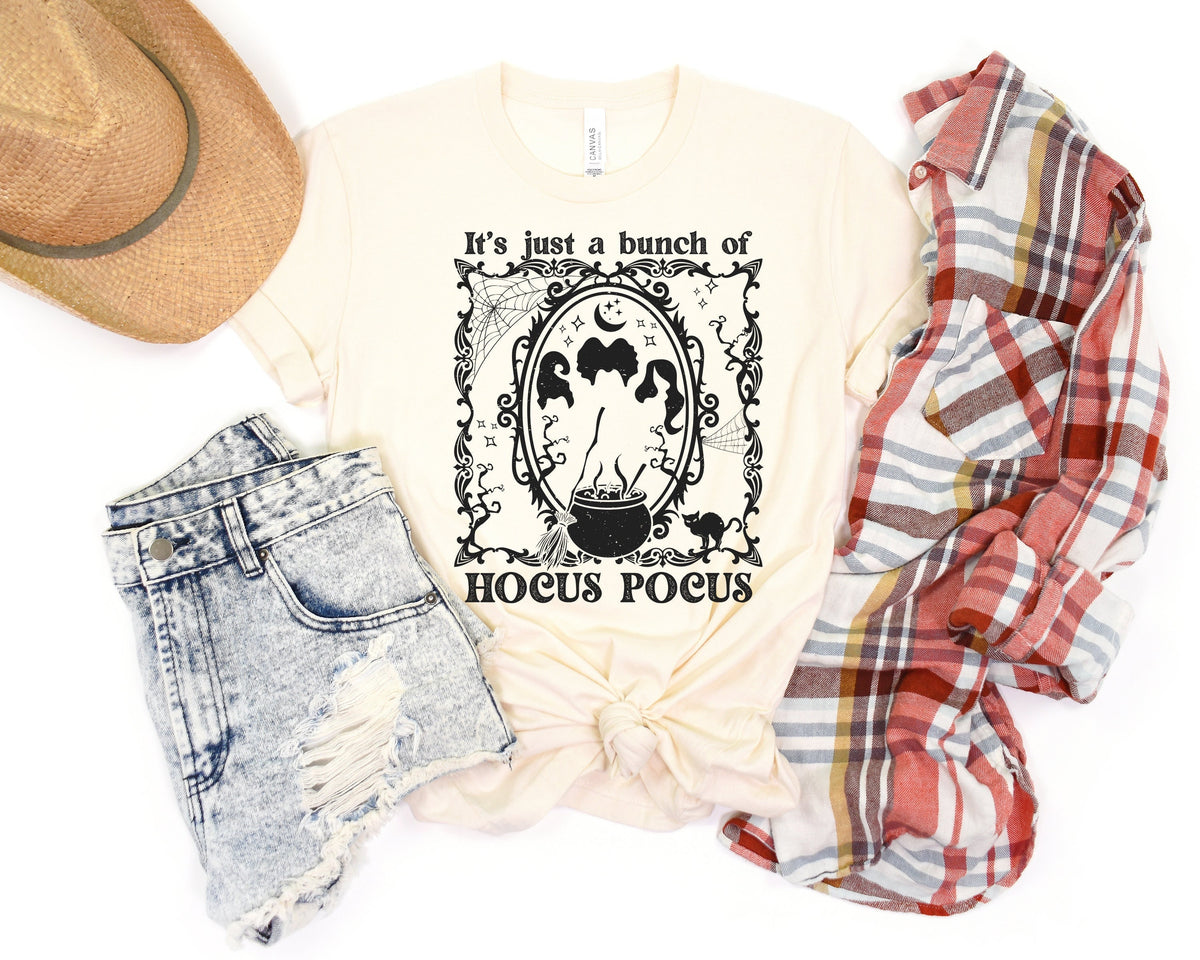 Hocus Pocus T-Shirt: Spooky Season Halloween Party Tee