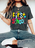 Happy First Day of School T-Shirt: Teacher Back to School Shirt