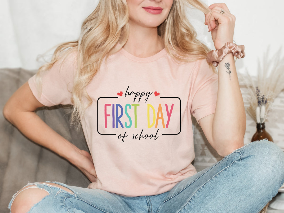 First Day of School Shirt, Teacher Gift, Back to School