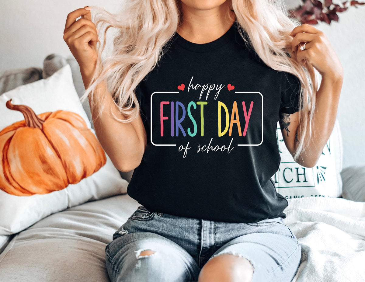 First Day of School Shirt, Teacher Gift, Back to School