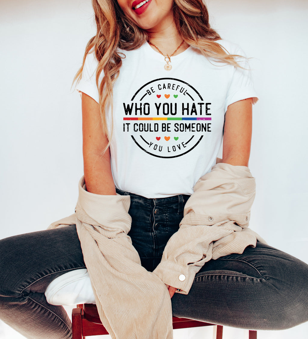 Pride Rainbow T-Shirt, Equality LGBT Shirt