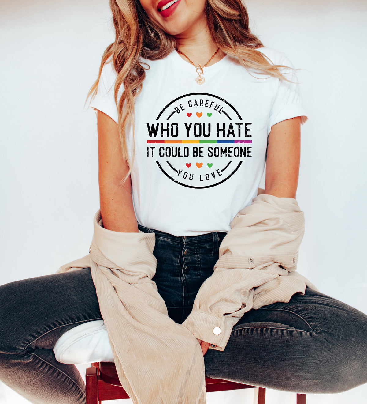 Pride Rainbow T-Shirt, Equality LGBT Shirt