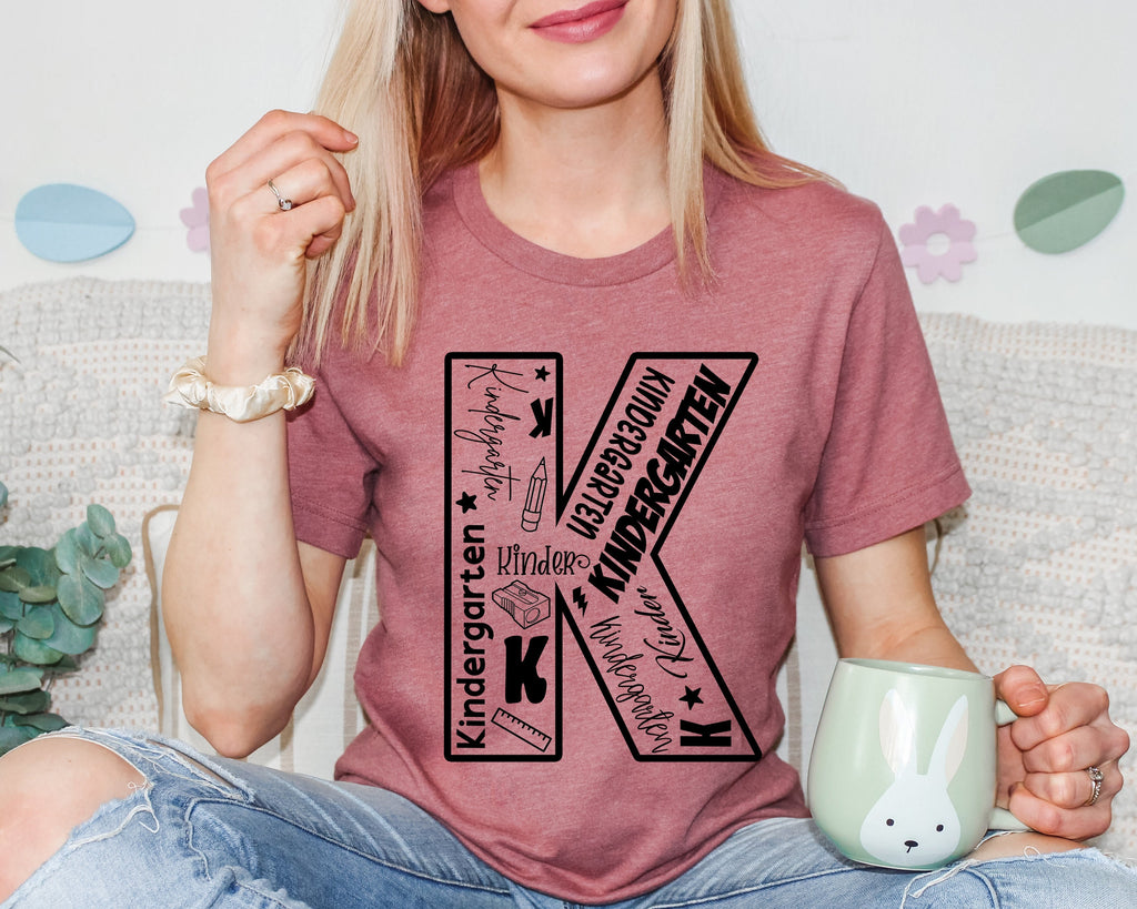 Kindergarten Teacher Shirt: Back To School Tee