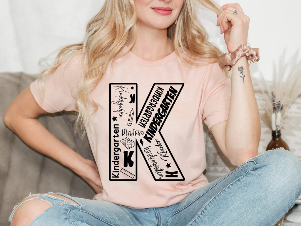 Kindergarten Teacher Shirt: Back To School Tee