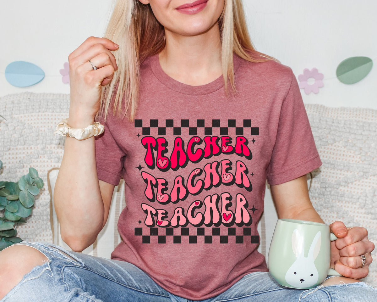 Retro Teacher Shirt: Back To School Tee