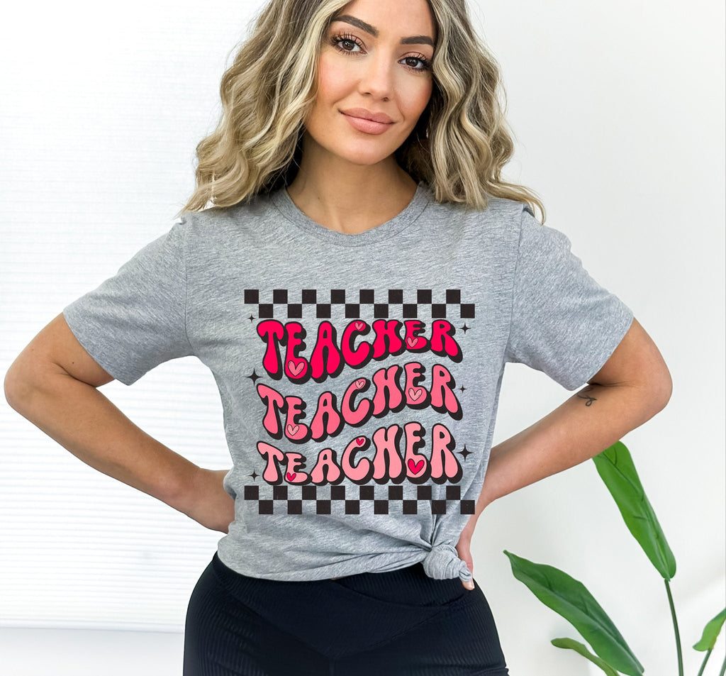 Retro Teacher Shirt: Back To School Tee