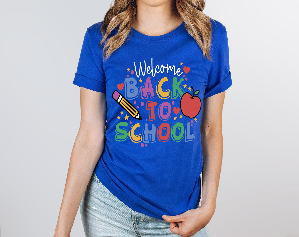 Back To School Teacher Shirt: Inspirational First Grade Tee