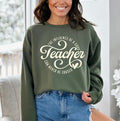Loved Teacher Sweatshirt, Cute Teacher Crewneck, Teacher Gift