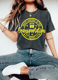 Transportation Squad T-Shirt: School Bus Driver Tee