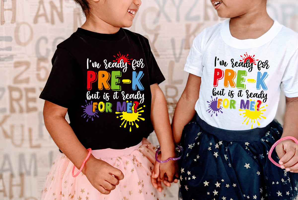 Kindergarten Shirt: Back To School T-Shirt, First Day of School