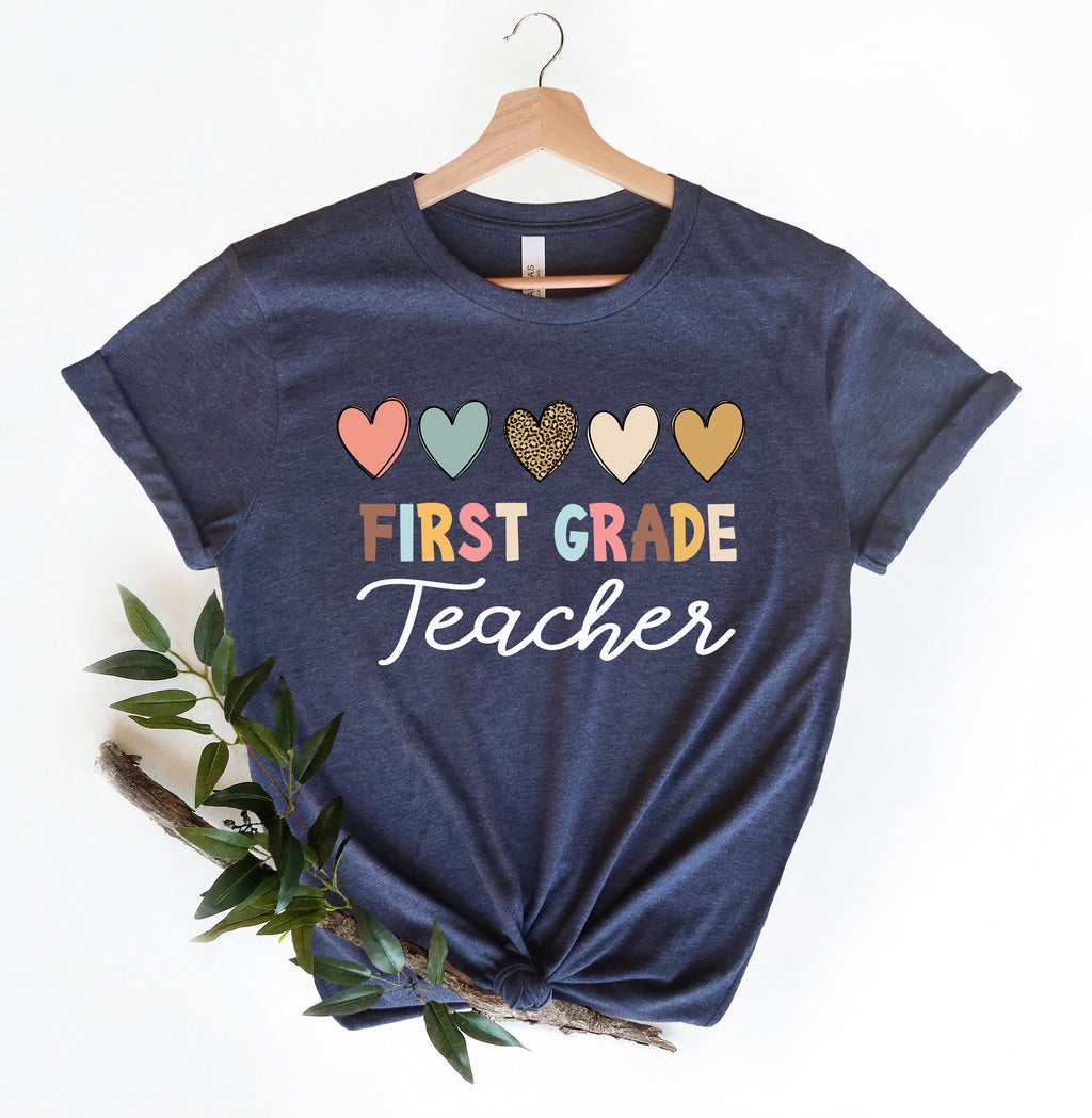 Boho Second Grade Teacher Shirt: Back To School Tee