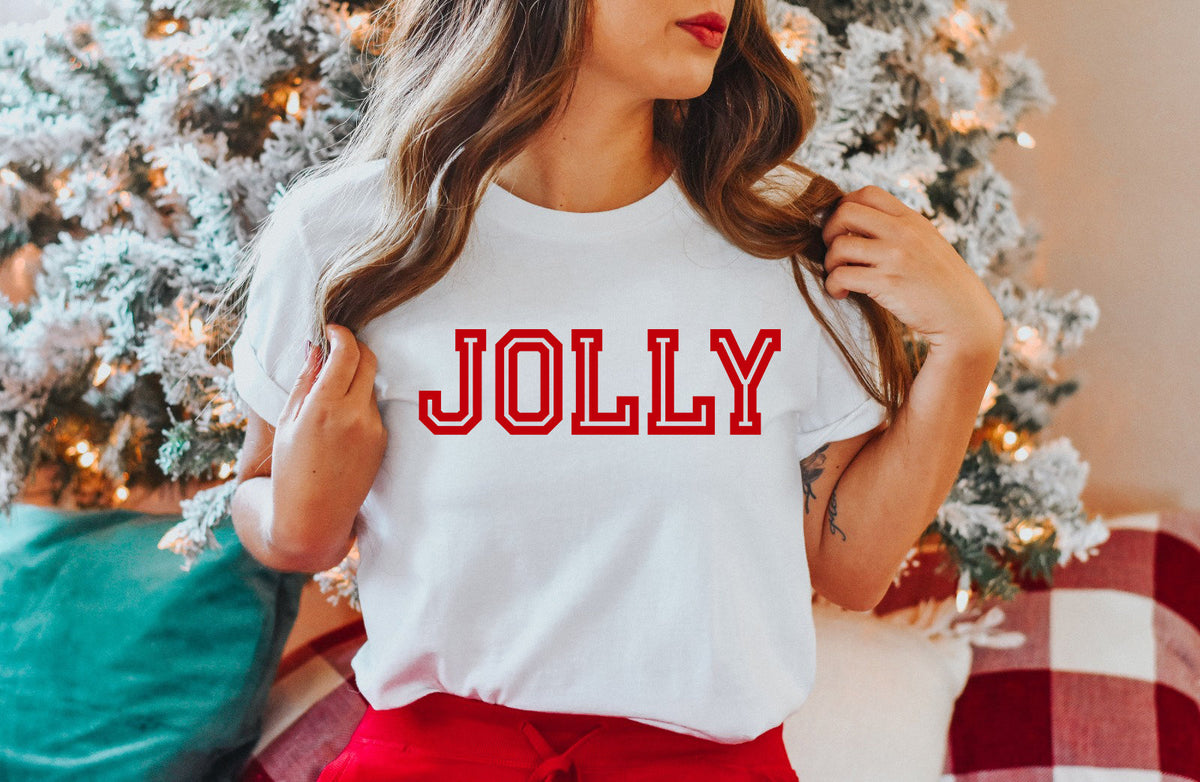 Jolly Christmas Sweatshirt: Holiday Family Shirt