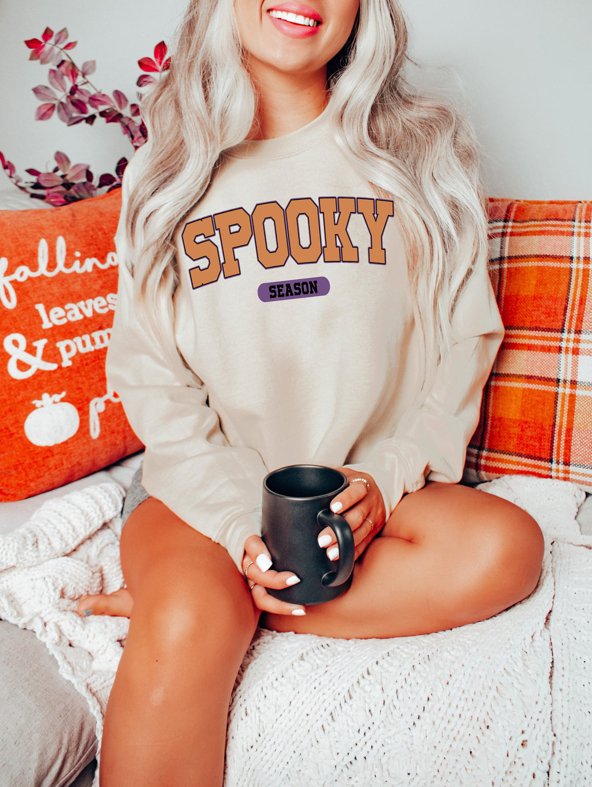 Retro Spooky Season Sweatshirt, Funny Halloween Shirt