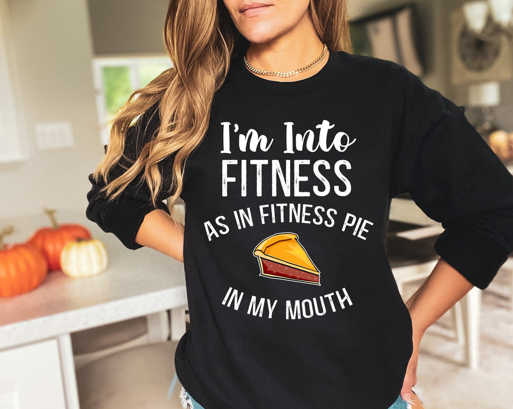 Funny Thanksgiving Shirt: Pumpkin Pie Fitness Gift