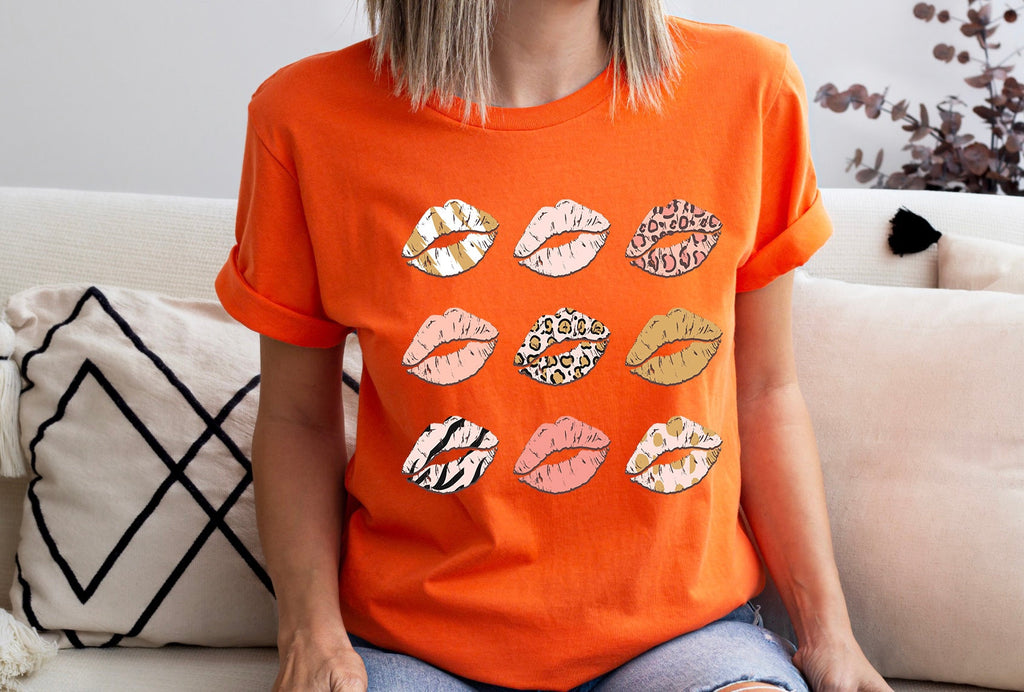 Fall Lips Shirt: Pumpkin Spice Thanksgiving Tee