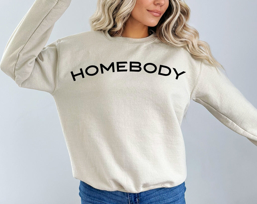 Homebody Sweatshirt: Unisex Cozy Crewneck