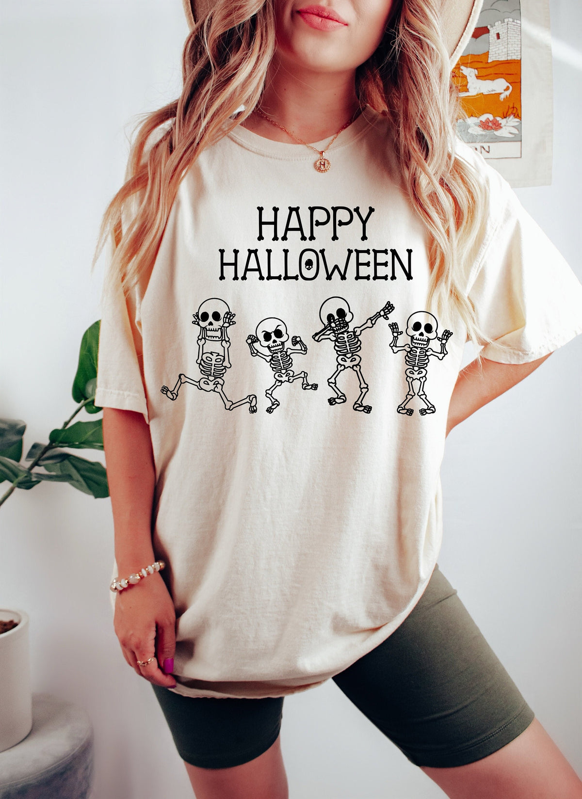 Dancing Skeleton Halloween Shirt: Funny Party Tee