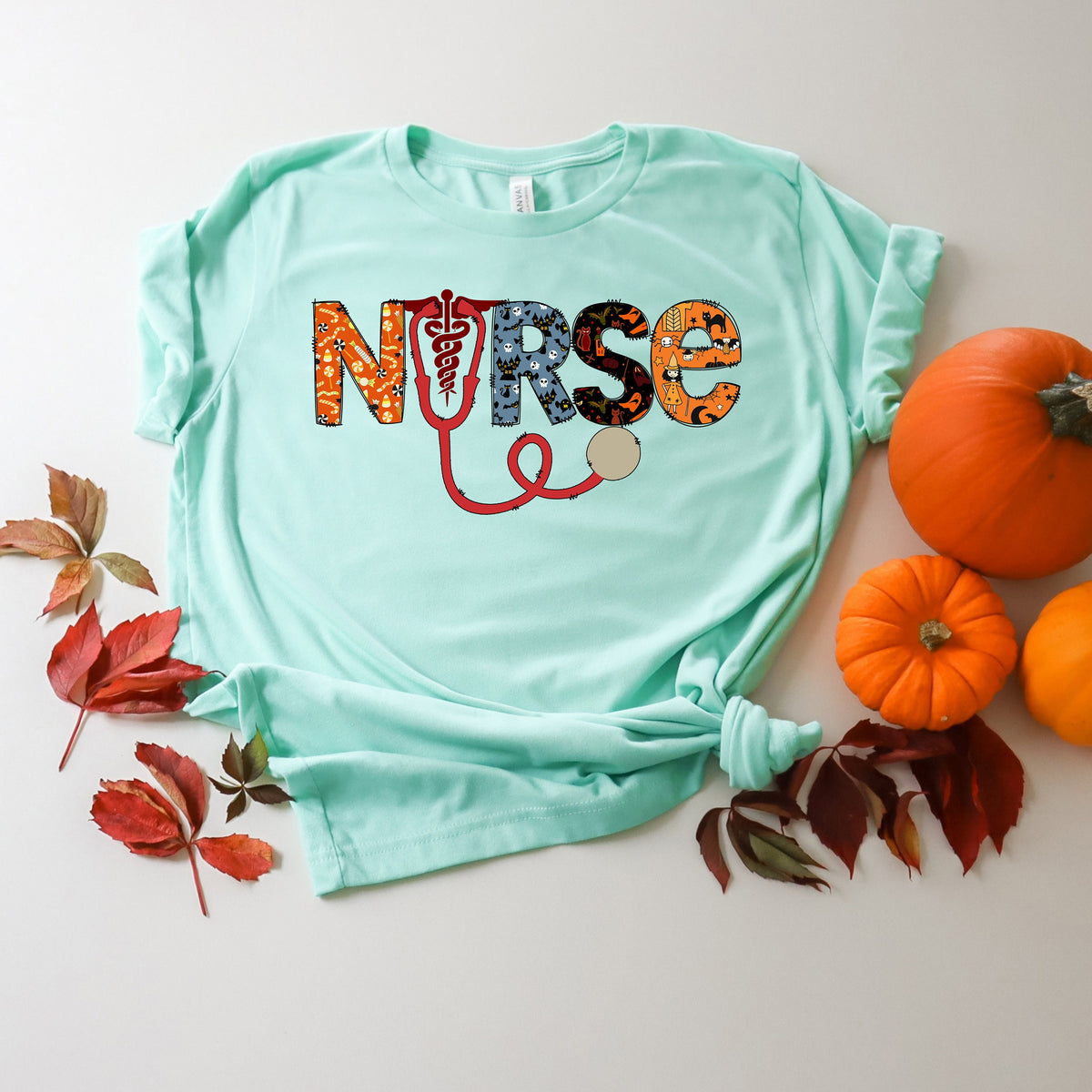 Halloween Nurse T-Shirt: Fall Nursing Tee