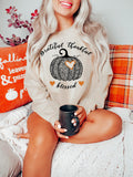 Leopard Pumpkin Thanksgiving Shirt: Grateful, Thankful, Blessed