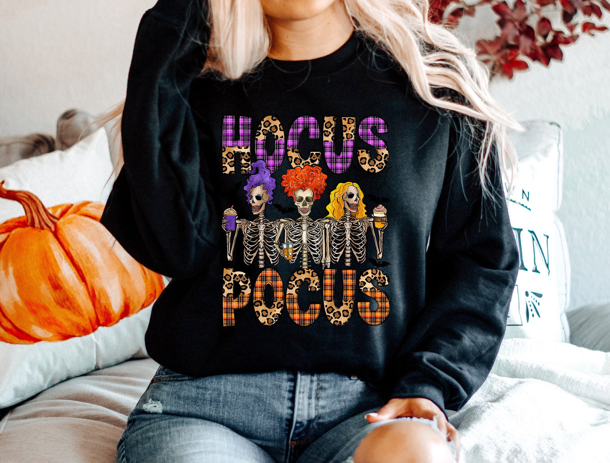 Hocus Pocus Halloween Shirt: Witch Sisters Tee