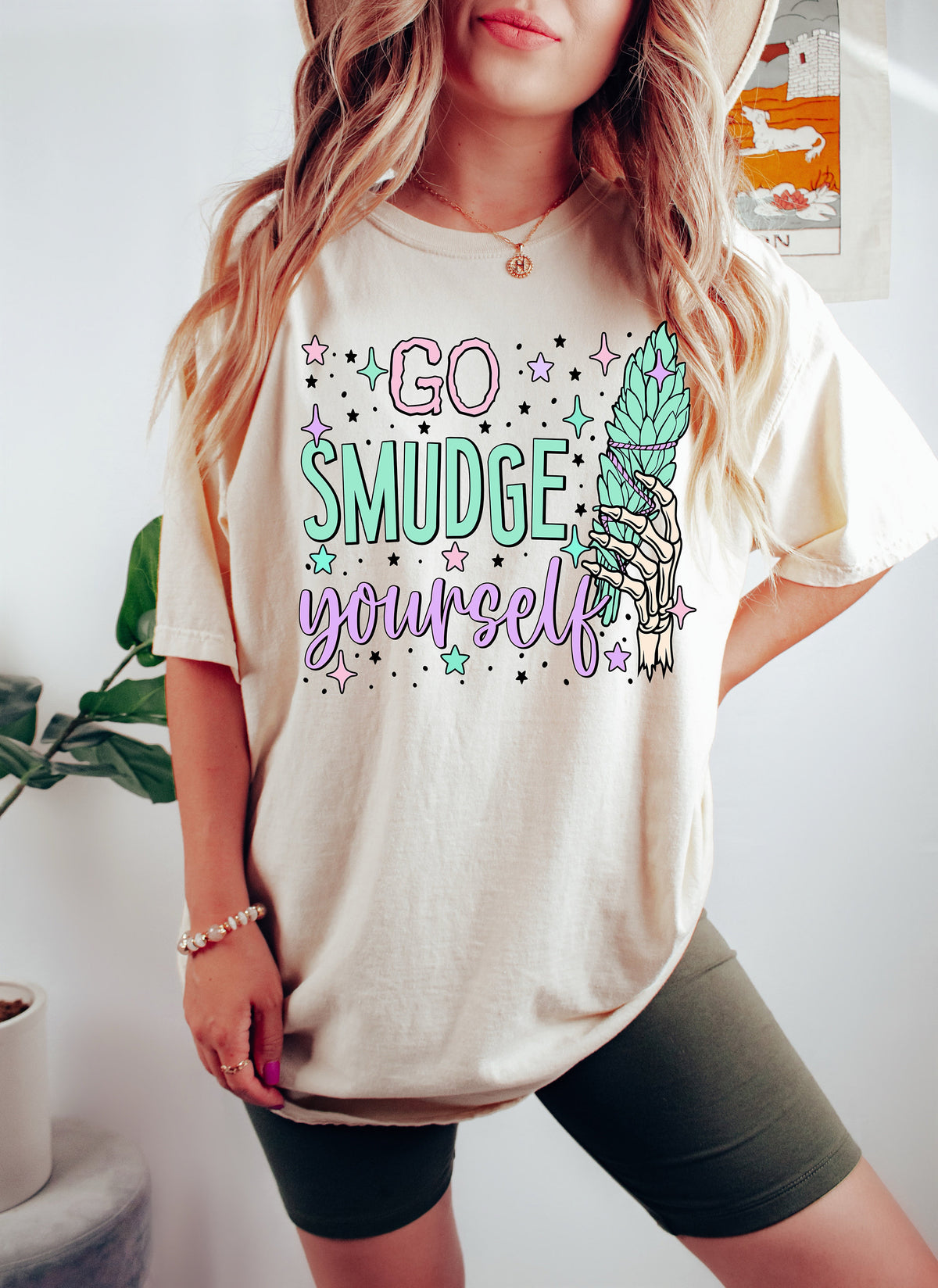 Go Smudge Yourself Shirt: Funny Witchy Halloween Tee