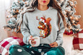 Christmas Squirrel Lights T-Shirt: Festive Holiday Tee