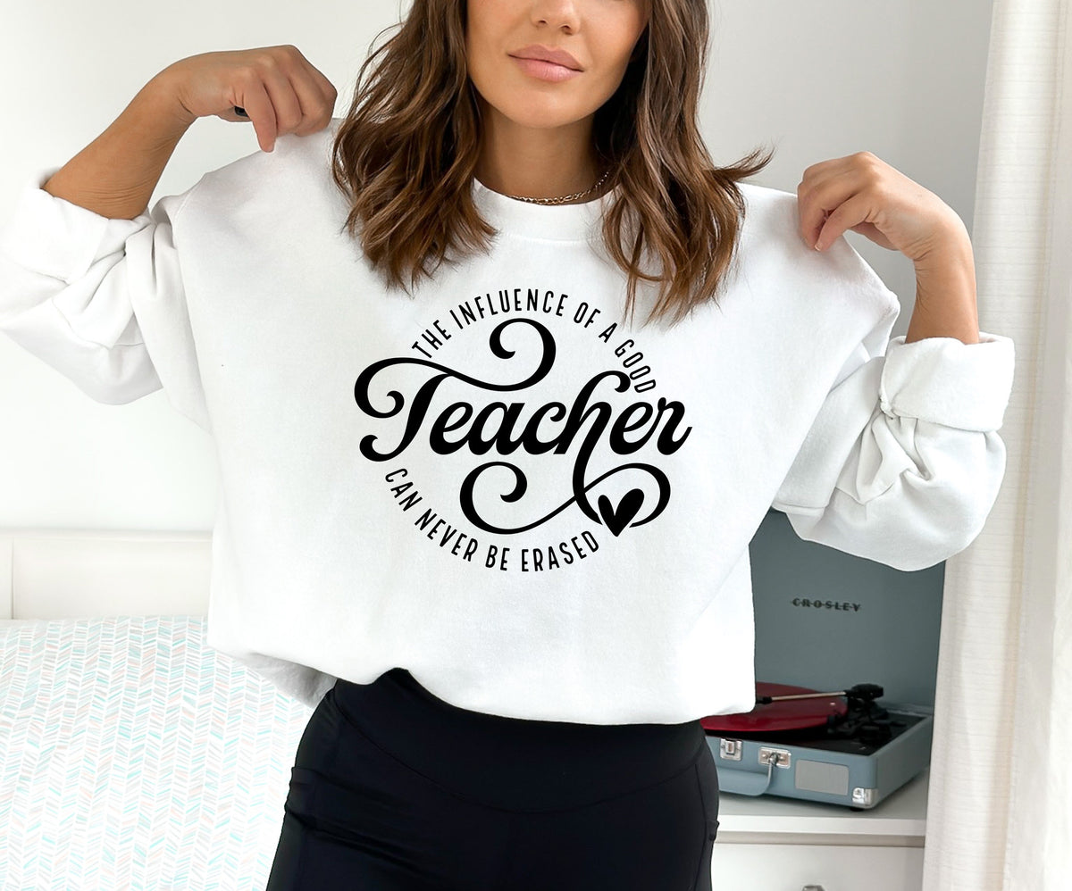 Loved Teacher Sweatshirt, Cute Teacher Crewneck, Teacher Gift