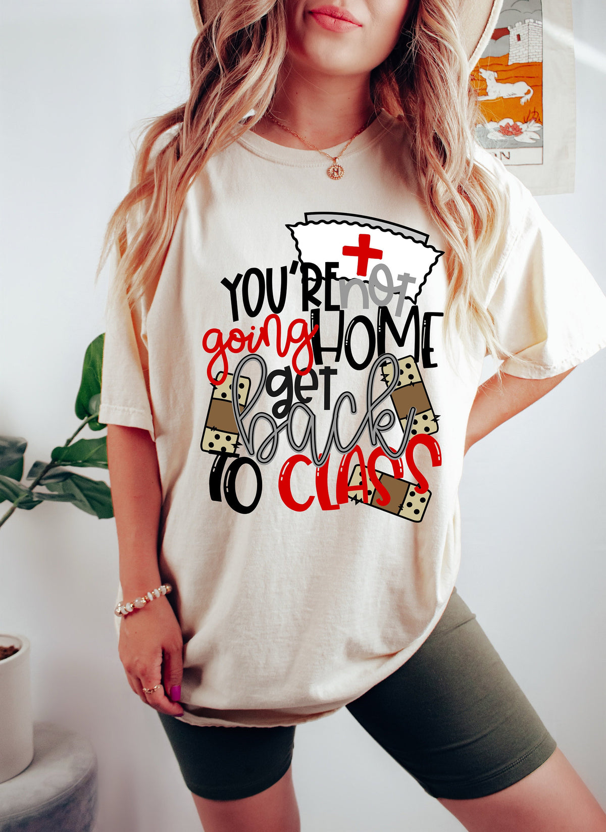 School Nurse T-Shirt: Funny Back To Class RN Gift