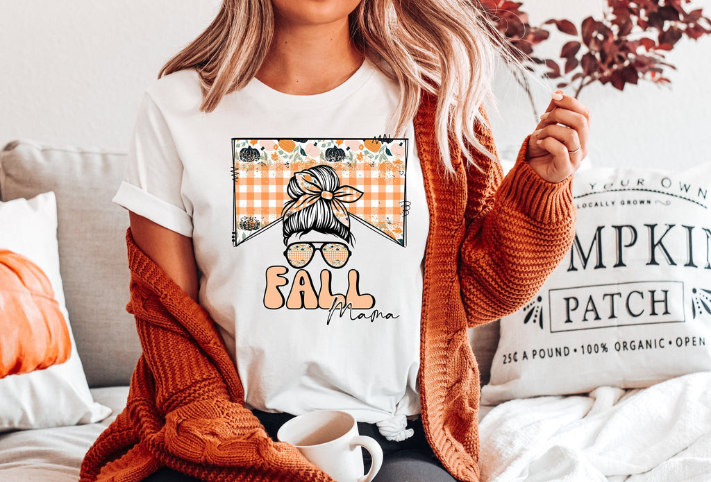 Fall Mama Shirt: Pumpkin Spice Thanksgiving Tee