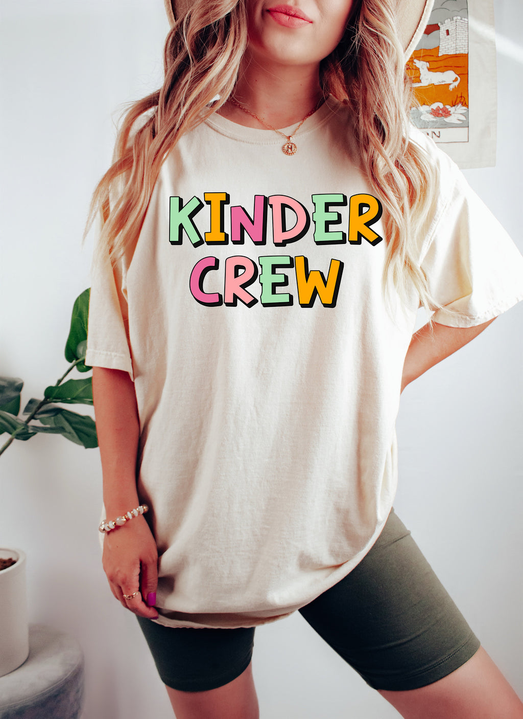 Kinder Crew Teacher Shirt: Back To School T-Shirt