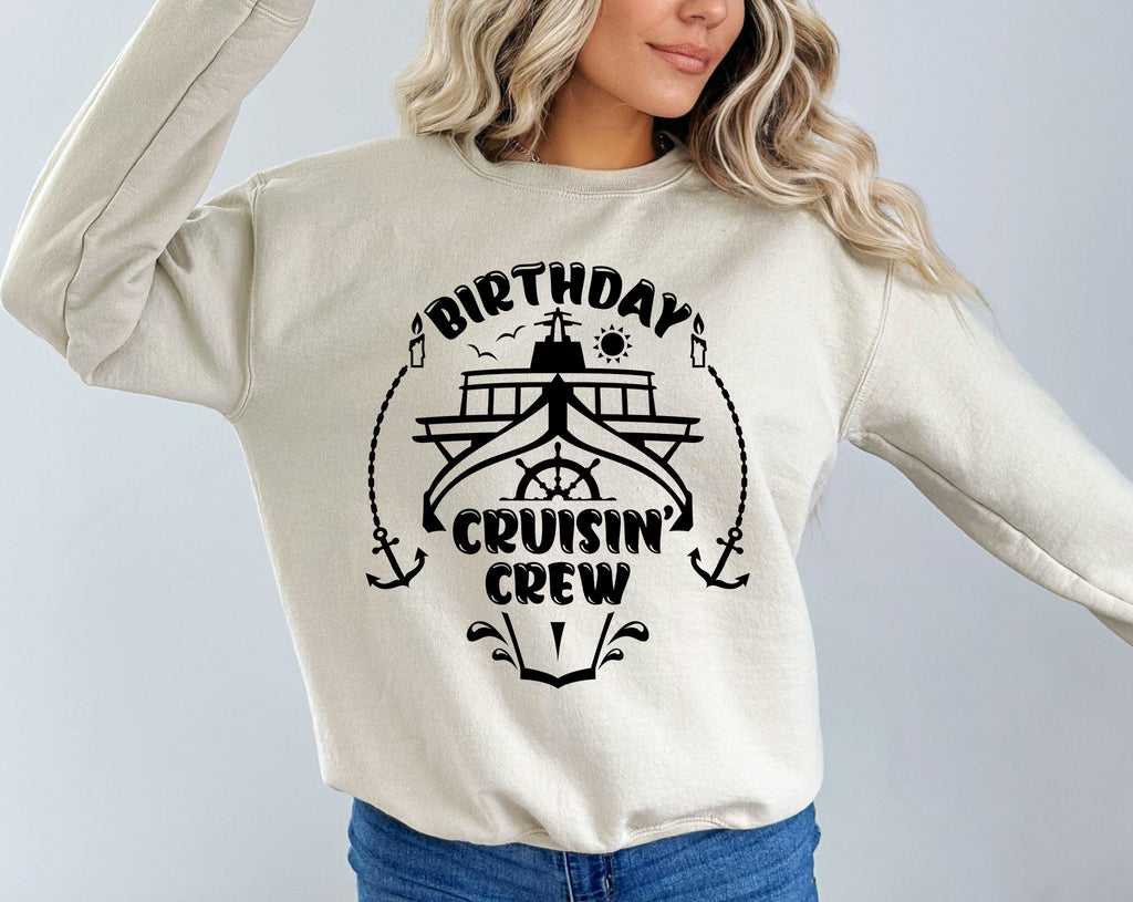 Birthday Cruisin' Crew Shirt: Family Cruise Trip Shirts