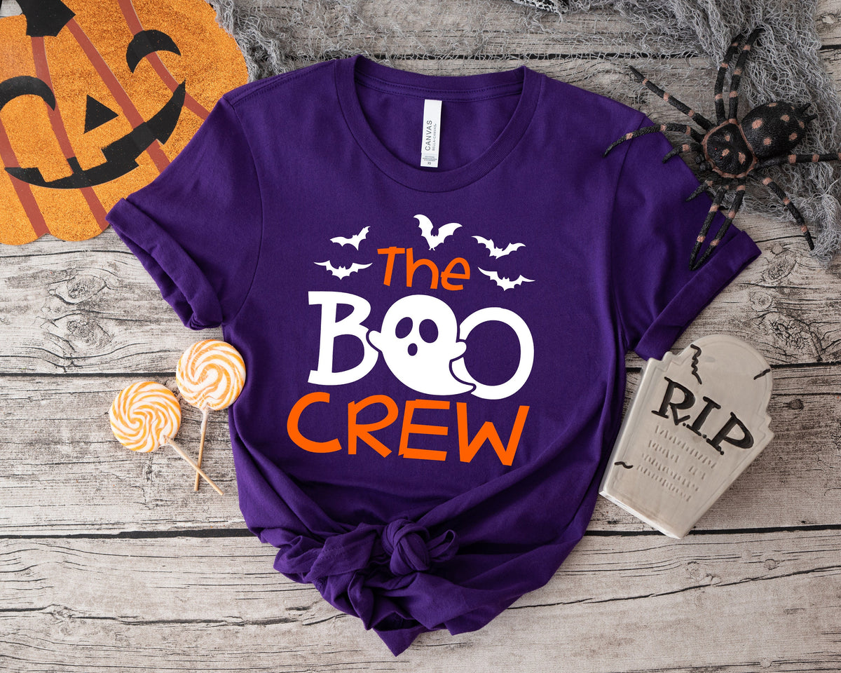Boo Crew Halloween Shirt: Matching Family Tee
