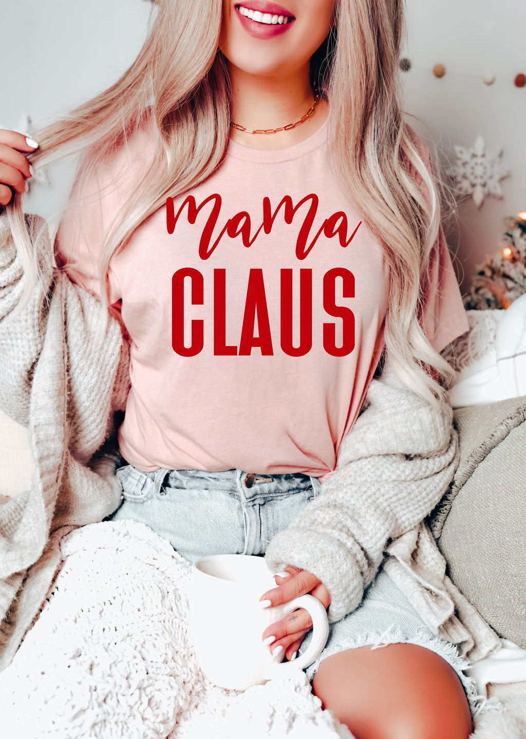 Mama Claus Christmas Sweatshirt: Holiday Shirt for Women