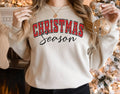 Christmas Season Sweatshirt, Womens Holiday Crewneck
