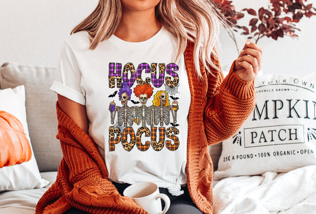 Hocus Pocus Halloween Shirt: Witch Sisters Tee