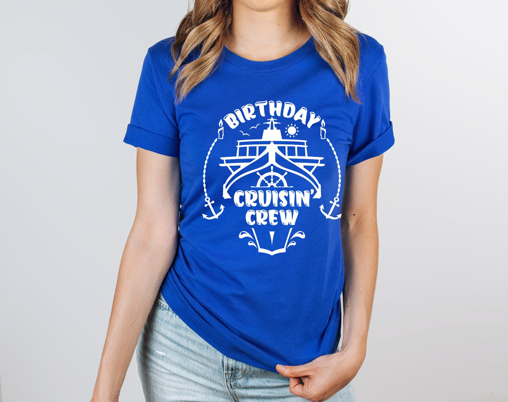 Birthday Cruisin' Crew Shirt: Family Cruise Trip Shirts