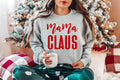 Mama Claus Christmas Sweatshirt: Holiday Shirt for Women