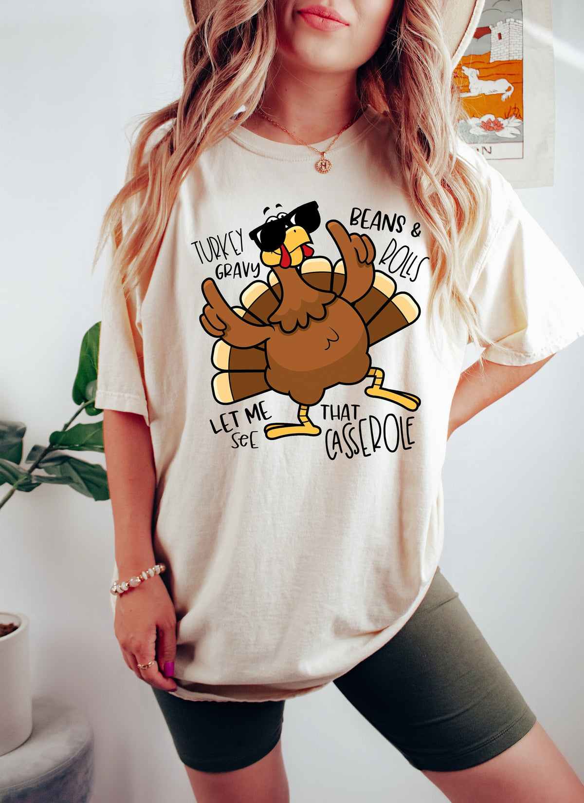 Funny Thanksgiving Turkey Casserole Sweatshirt: Fall Shirt