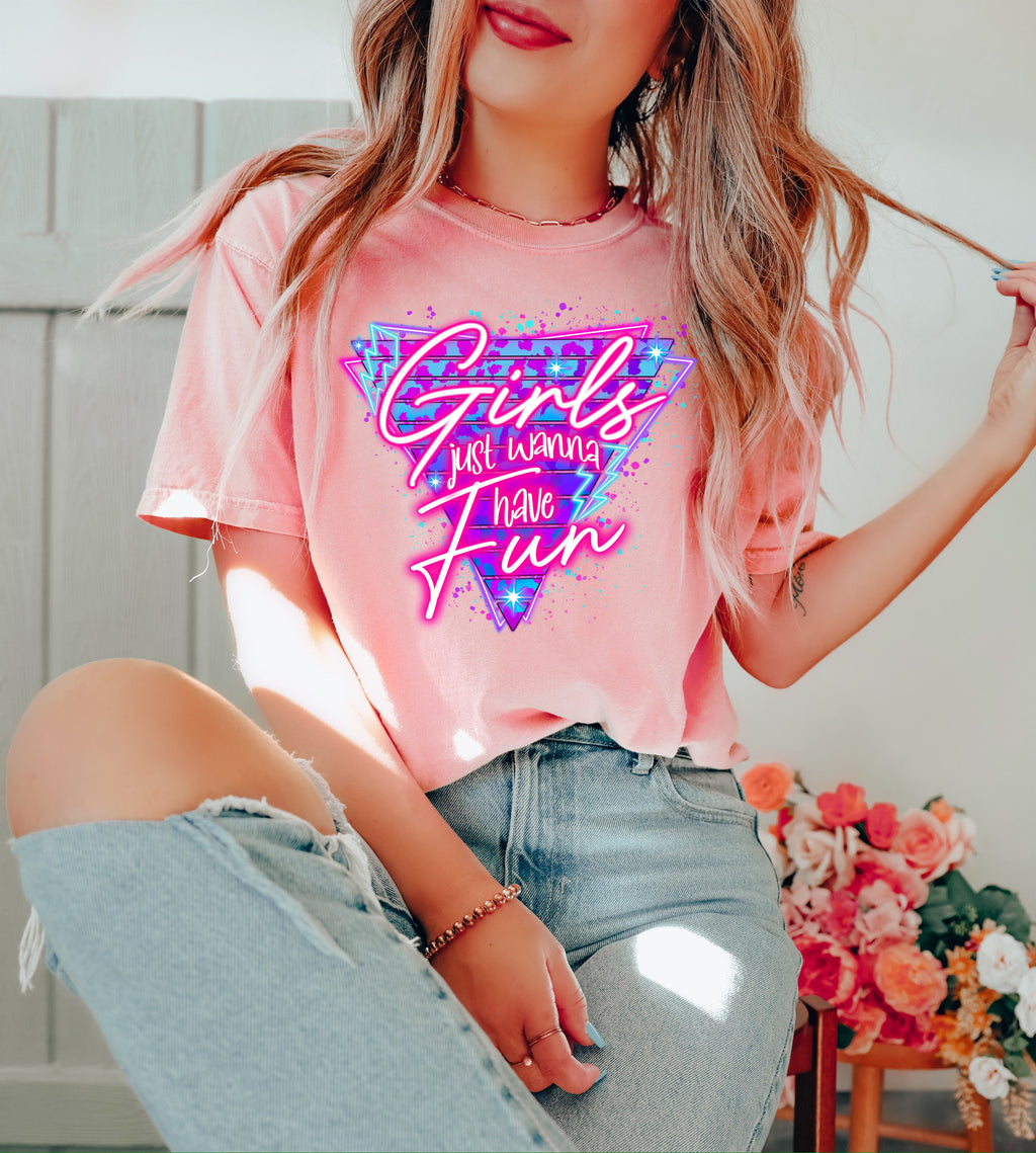 Girls Trip Shirt: Colorful Girls Squad Tee