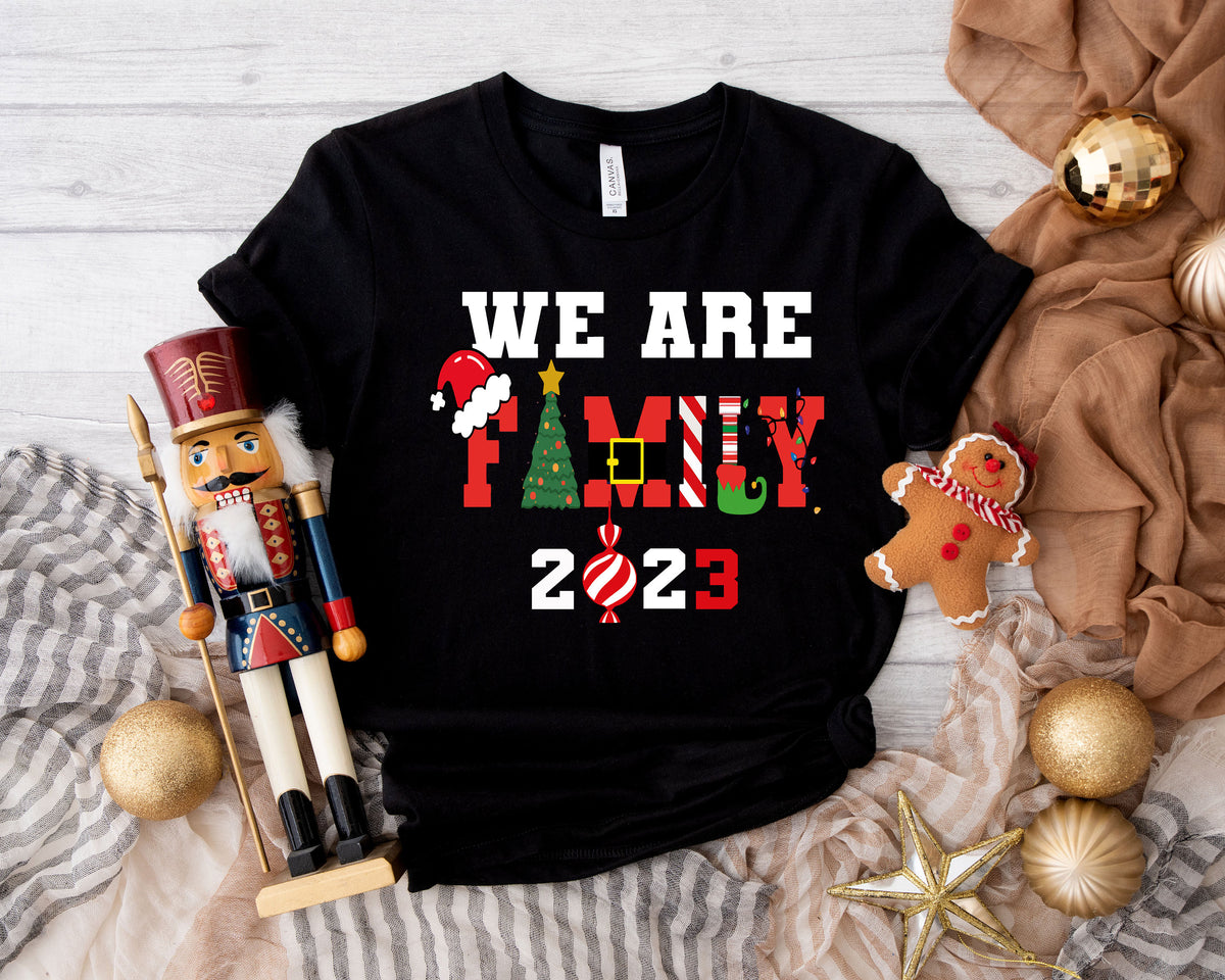 Family Christmas Sweatshirt, Holiday Crewneck, Mom Gift