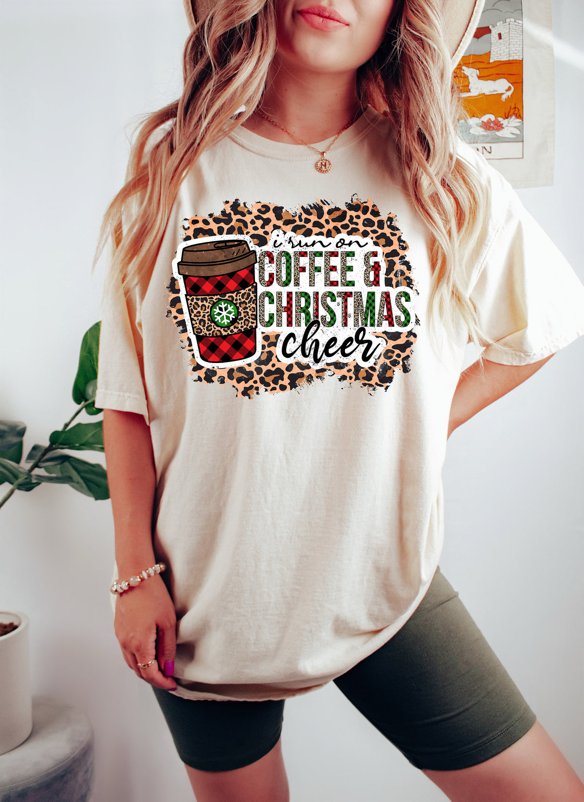 Christmas Coffee Sweatshirt: Holiday Cheer Shirt