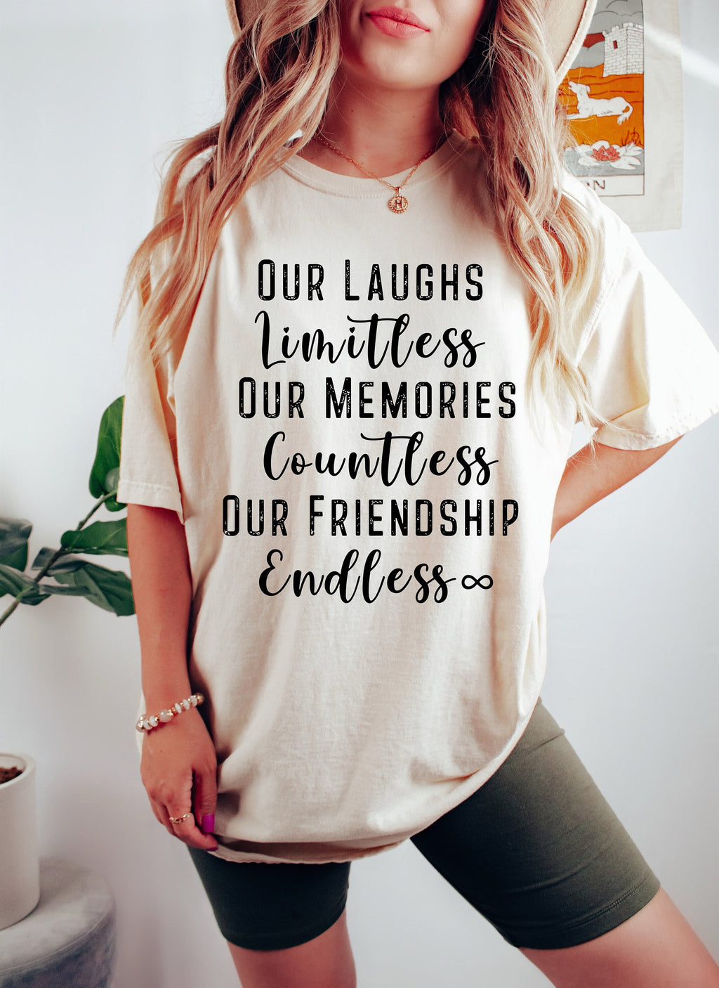 Best Friends Shirt, Limitless Laughs, Countless Memories