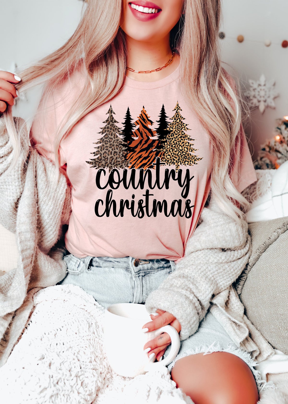 Western Christmas Sweatshirt: Country Holiday Sweater
