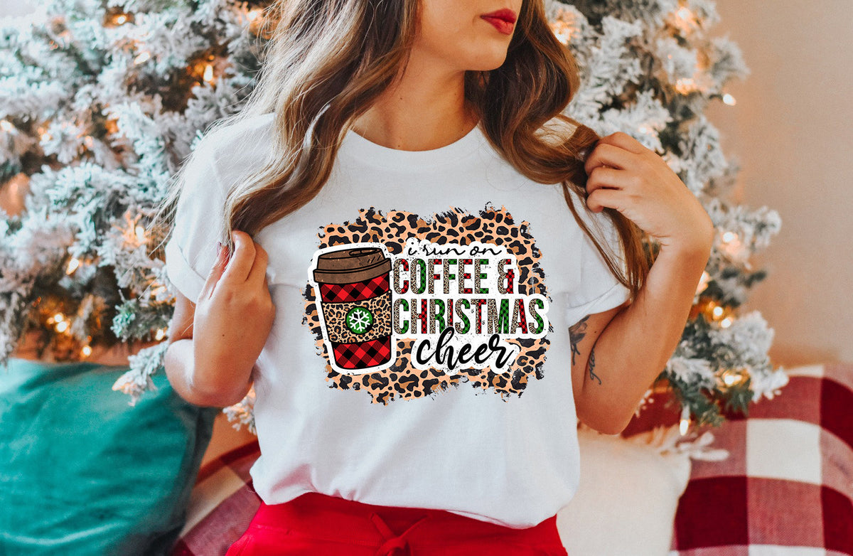 Christmas Coffee Sweatshirt: Holiday Cheer Shirt