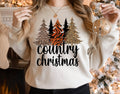 Western Christmas Sweatshirt: Country Holiday Sweater
