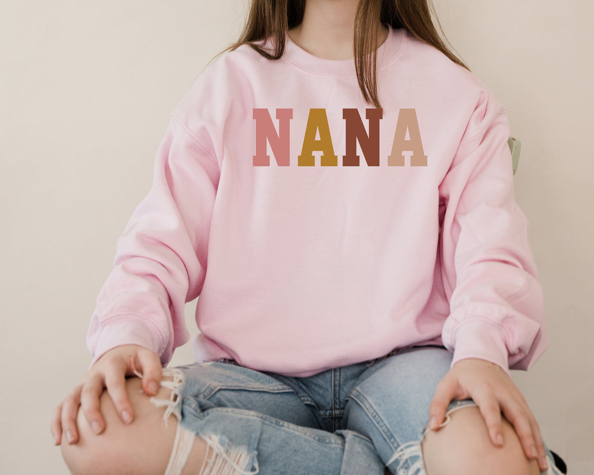 Mama Crewneck Sweatshirt: Gift for Mom, Grandma, Nana