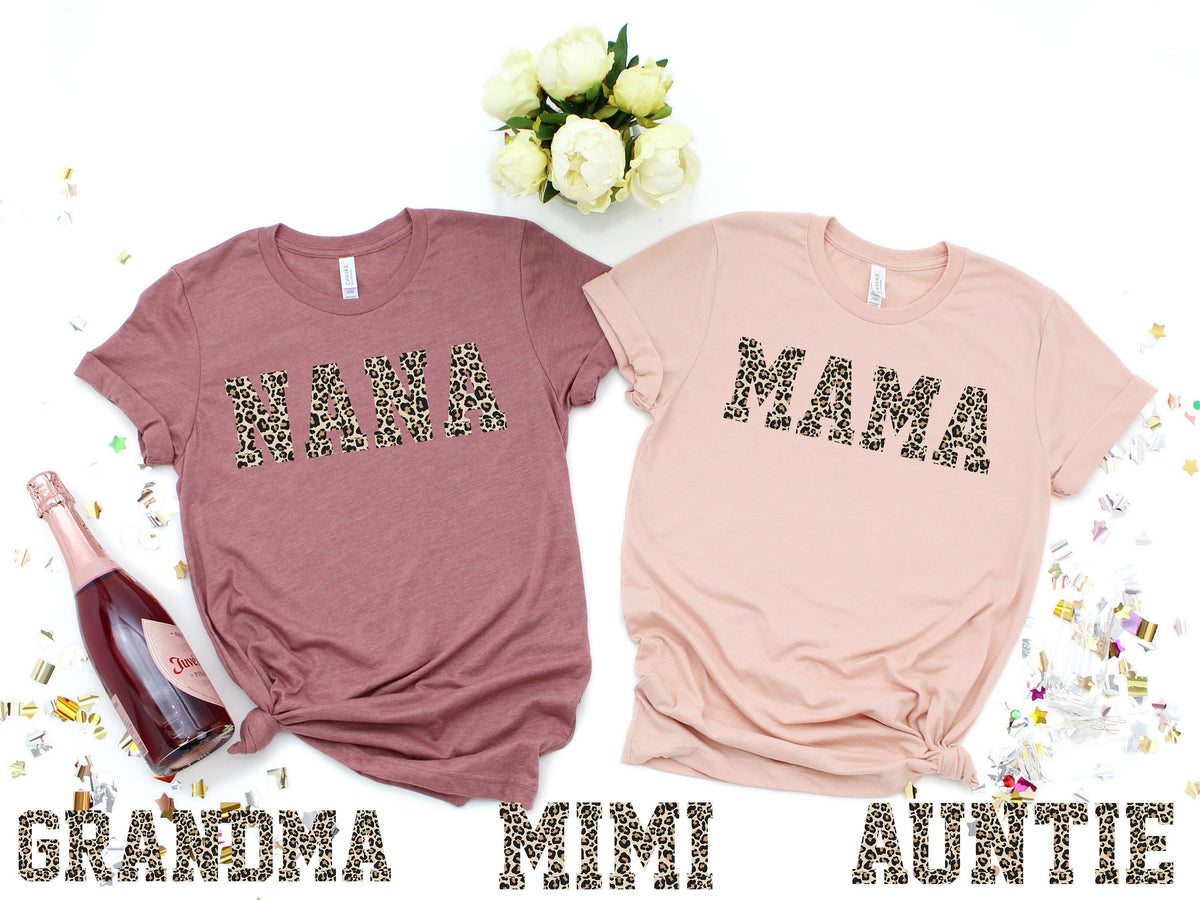 Mama Sweatshirt: Leopard Print, Gift for Mom