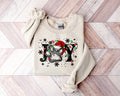 Christmas Paw Print Joy Shirt: Dog Mom Retro Tee